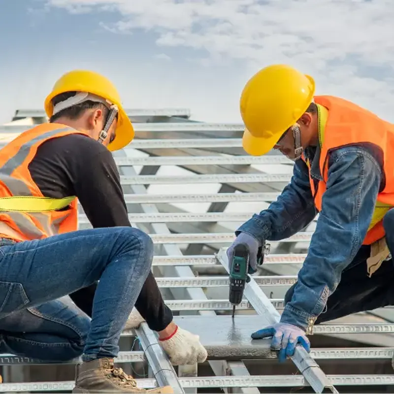 Expert roofers doing a new and refurbished roof service in Jersey.